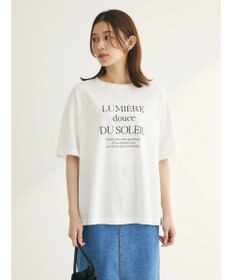 Green Parks フェミニンロゴボックスＴシャツ
