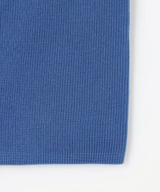 自由区 【洗える】ドライコットンハイゲージニット ビスチェ