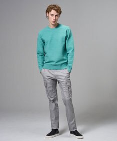 JOSEPH HOMME 新柄【イージーケア】 ヴィスコースリンクス　クルーネックニット