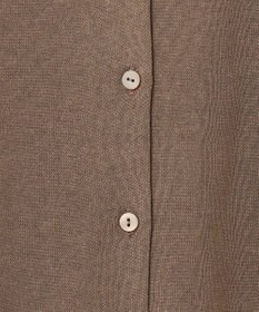 ICB 【洗える】 ウールアセテートハイゲージ カーディガン