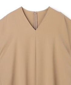 BEIGE， VIRGILE / Vネックリラックスワンピース