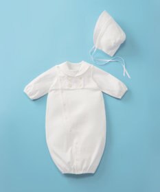 MIKI HOUSE HOT BISCUITS 【ミキハウス】 ツーウェイオールセットセーラーカラー風【秋冬向け】