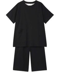 une nana cool 【綿100％】なめらかシルケットスムース半袖パジャマ MADE WITH LIBERTY FABRIC