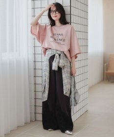 Green Parks シアーダンボールロゴプルオーバー