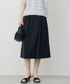 ICB L ワッシャーダルサテン ニーショーツ