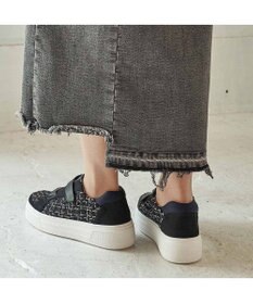 MODE ET JACOMO <MODE ET JACOMO>厚底ベルクロスニーカー