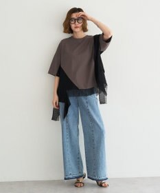 YECCA VECCA 裾アシメデザインプルオーバー