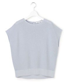 23区 【先行予約/WEB&一部店舗限定】クレープコットン アゼラメ ニット