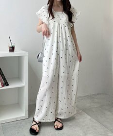 WEGO シャーリングサロペット