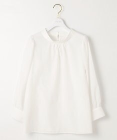 ANY SIS S 【洗える】フェイクパールストライプ ブラウス