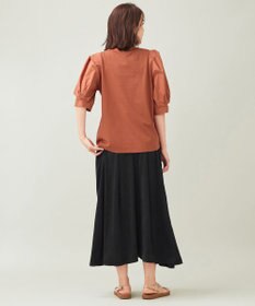 ANY 【接触冷感】秋メキ袖ボリューム カットソー