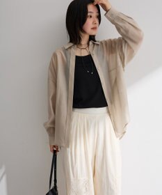 Green Parks バックツイストシアーシャツ