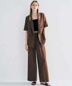 uncrave ウォッシャブルドライサップ ハーフスリーブジャケット