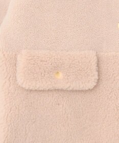 GRACE CONTINENTAL ノーカラーボアムートンコート