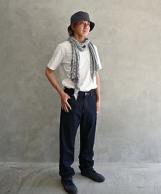 AND WOOL 〈上質な素材と手仕事から生まれた優しいニット〉シルクリネンのストール