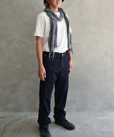 AND WOOL 〈上質な素材と手仕事から生まれた優しいニット〉シルクリネンのストール