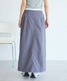 CRAFT STANDARD BOUTIQUE ナイロンダブルウエストIラインスカート