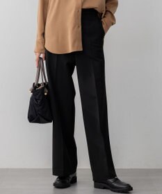 23区 【滝沢眞規子さん着用/VERY掲載】TRストレッチギャバ ワイド パンツ