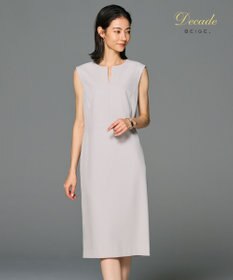 BEIGE， 【セットアップ対応】LUIZA / Iラインワンピース L.Grey