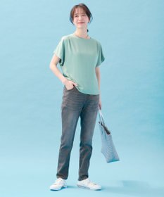 ANY 【洗濯機可/ウエストゴム/ストレッチ】ウルトライージーデニムパンツ