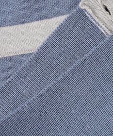 J.PRESS LADIES 【洗える】トリムツイン ニット