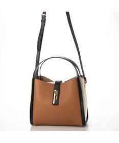 UNBILLION cachecache 3レイヤーヒネリ金具2wayトート