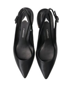 INTER-CHAUSSURES 【CARRANO】ポインテッドバックストラップパンプス