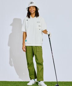 PW CIRCULUS 【GOLF OUT掲載アイテム】【MEN】ワッフルポロ ゴルフ