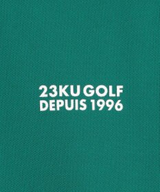 23区GOLF 【MEN】【吸水速乾/UVカット】ストレッチメッシュモックネックシャツ