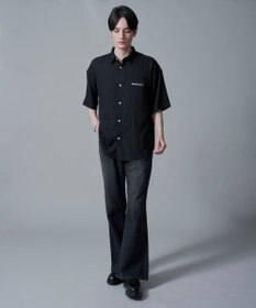 WEGO 【速乾/しわになりにくい/MLサイズ展開】アムンゼンワンポイントBIGシャツ（SS）