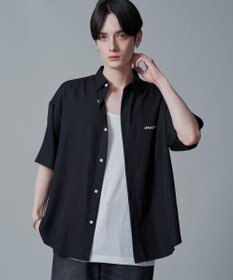 WEGO 【速乾/しわになりにくい/MLサイズ展開】アムンゼンワンポイントBIGシャツ（SS）