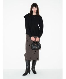 Te chichi ビジューデザインナロースカート《2025winter catalog item》