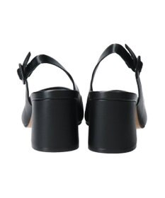 INTER-CHAUSSURES 【CARRANO】ポインテッドバックストラップパンプス