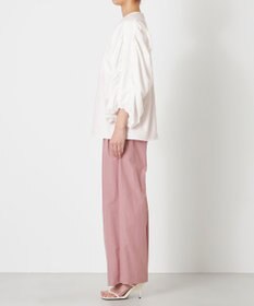 NAVE 【Nave・洗える】タイプライタークロス ギャザーブラウス