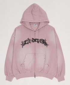 WEGO 【ユニセックス着用ITEM】グラフィックZIPパーカー