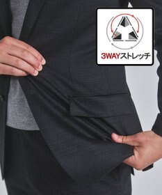 GOTAIRIKU セットアップ対応【洗える/ストレッチ/シワになりにくい】ウォッシャブルジャージー セットアップジャケット_無地（25年モデル）