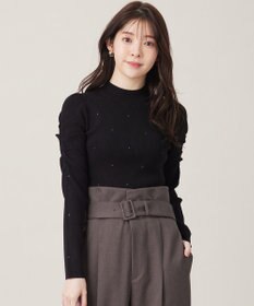 ANY SIS 【洗える】ビジュー プルオーバー