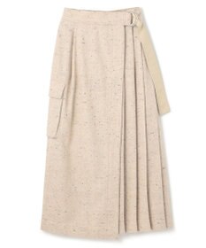 uncrave ネップツイード スカート（uncrave WHITE）
