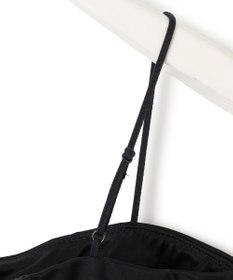 ICB L 【接触冷感・UVケア・速乾・洗える】カップ付きサテンキャミソール