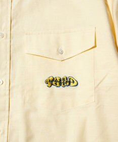 J.PRESS MEN 【J.PRESS ORIGINALS】GRFFITI B.D. OXFORD SHIRT / BAGGY FIT