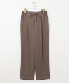 ANY SIS 【洗える】サテンドロストイージー パンツ