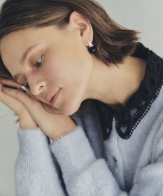 YECCA VECCA 2wayレース襟ブラウス