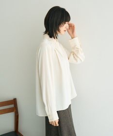 YECCA VECCA 2wayレース襟ブラウス