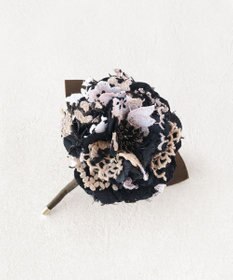 TOCCA 【アップサイクルコサージュ付き・美香＆Lovécoコラボ・数量限定・A4サイズ対応】FLOWER IN HEART BAG バッグ