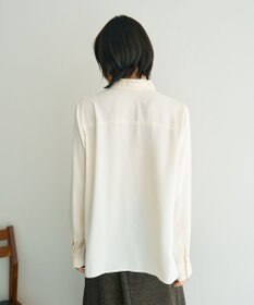 YECCA VECCA 2wayレース襟ブラウス