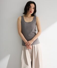 Green Parks 機能付テレコリブタンクトップ