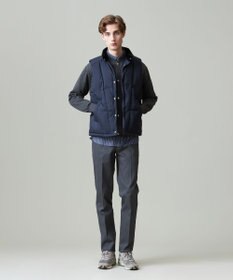 J.PRESS MEN ピースダイ トリコチンストレッチパンツ