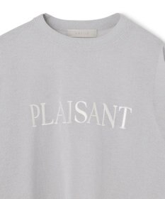 UNFILO シアーフォルムニット クルーネック