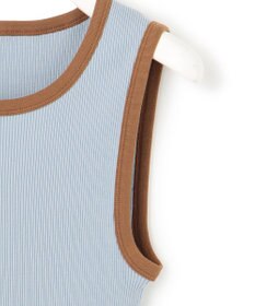 ICB 【洗える】オーガニックリブタンク カットソー