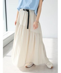 CRAFT STANDARD BOUTIQUE ガチャベルトティアードスカート